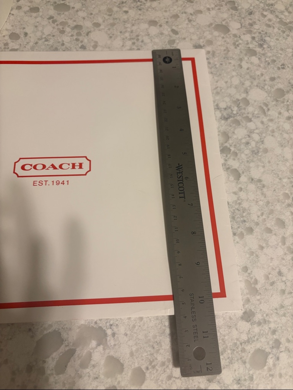 New Lot of 4 COACH gift boxes, various sizes, never used or assembled. - Picture 6 of 13
